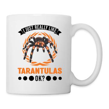 J’aime vraiment Tarantulas ok Tarantula - Mug blanc - blanc - Droite