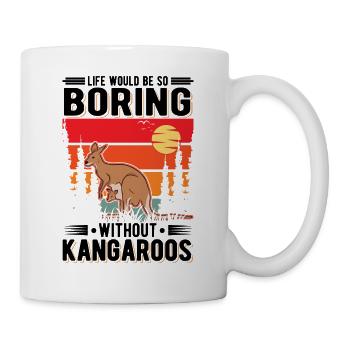 Australian Kangaroo Australia Kangaroo - Mug - white - Right