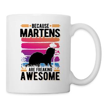 Parce que les Martens sont des Marder géniaux - Mug blanc - blanc - Droite