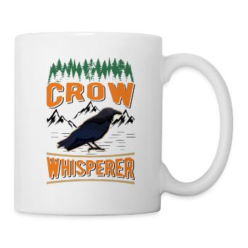 Crows Whisperer Raven Raven Crow Breeder - Mug - white - Right