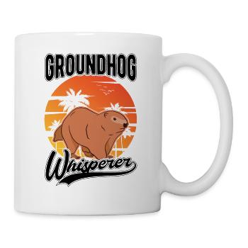 Marmot Whisperer Groundhog Forest Marmot - Mug - white - Right
