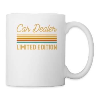 Concessionnaire de voitures rétro Vendeur d’automobiles en édition limitée - Mug blanc - blanc - Droite