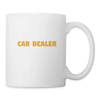 Voici à quoi ressemble un grand concessionnaire automobile Auto Sa - Mug blanc - blanc - Droite