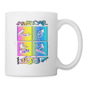 Awesome since 1997. Wakeboard Lifestyle - Mug - white - Right