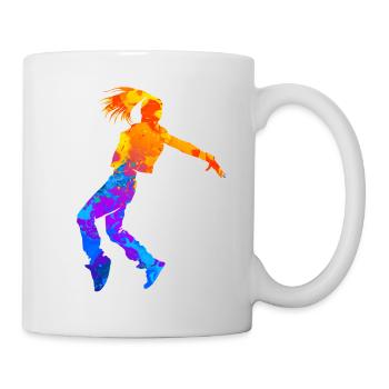 Break Dance Danseurs de danse hip hop - Mug blanc - blanc - Droite