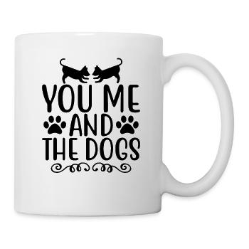 You me and the dog - Mug - white - Right