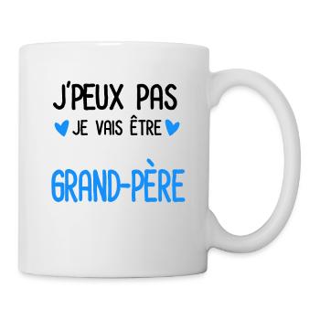 je peux pas je vais être grand-père cadeau - Mug blanc - blanc - Droite