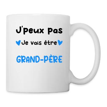 Annonce grossesse je vais être grand-père - Mug blanc - blanc - Droite