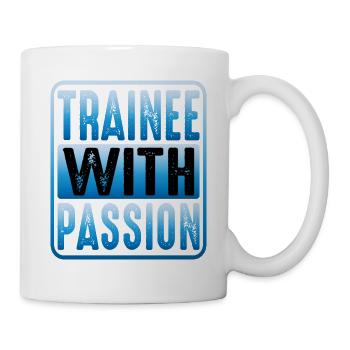 Trainee With Passion - Mug - white - Right