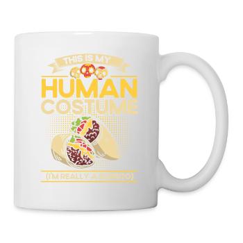 Burrito Taco Mexico Food Fan Burrito Eating - Mug - white - Right