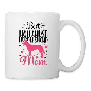 Beste Hollandse Herdershond Mama - Tasse - Weiß - Rechts