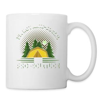 Camping Randonnée Cadeau Campeur Randonneur En Plein Air - Mug blanc - blanc - Droite