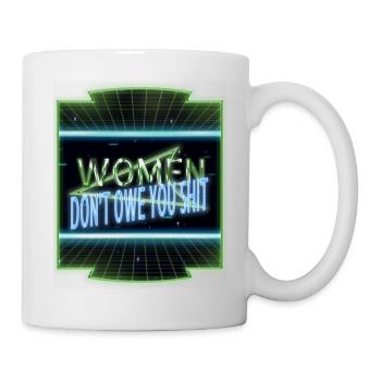 quote obama women rights liberal present idea - Tasse - Weiß - Rechts