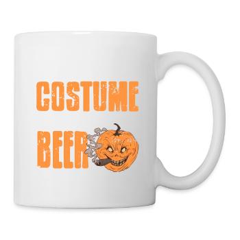 My Costume Now Give Me Beer Funny Halloween - Mug - white - Right