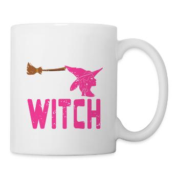 Pretend I'm A Witch Retro Funny Witch Halloween - Mug - white - Right