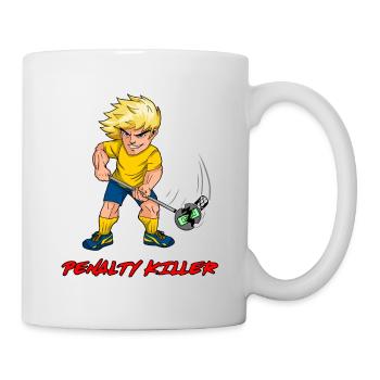 Penalty Killer Floorball - Mug blanc - blanc - Droite