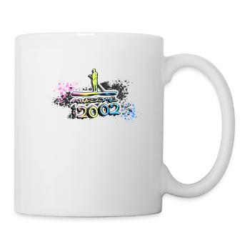 Awesome since 2002, SUP, Paddleboard, Graffiti, - Mug - white - Right