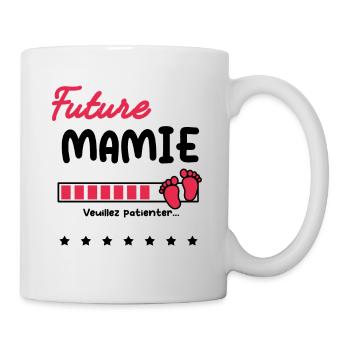 Future Mamie cadeau future Mamie - Mug blanc - blanc - Droite