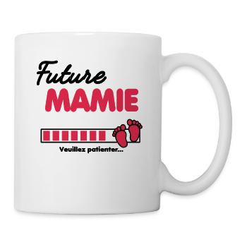 Future Mamie Annonce grossesse future Mamie - Mug blanc - blanc - Droite