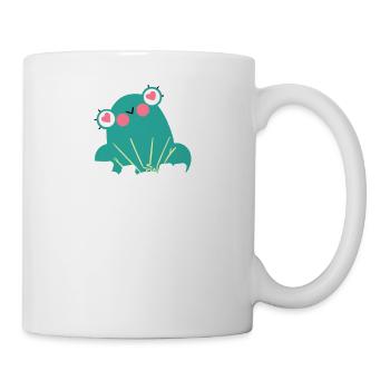 ich liebe Frösche - Tasse - Weiß - Rechts