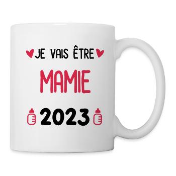 je vais être Mamie 2023 cadeau future Mamie - Mug blanc - blanc - Droite