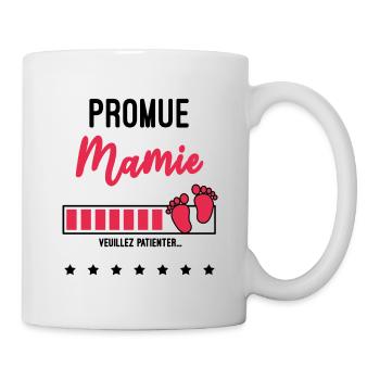 promue Mamie cadeau naissance future Mamie - Mug blanc - blanc - Droite