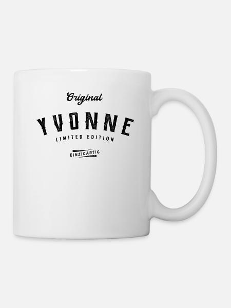 Yvonne Limited Edition - Tasse - Weiß