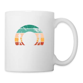Just A GIRL Who Loves Playing Golf Retro Golfer - Mug - white - Right
