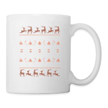 Christmas Outfit XMas Christmas Christmas X-Mas - Mug - white - Right