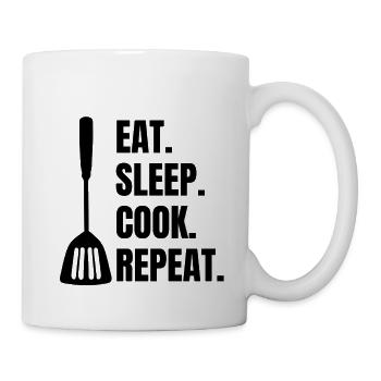 Cuisine Cuisinier Cadeau Hobby Chef Drôle Boulanger - Mug blanc - blanc - Droite