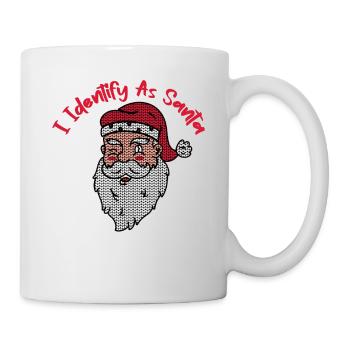 I Identify As Santa 14 - Mug - white - Right