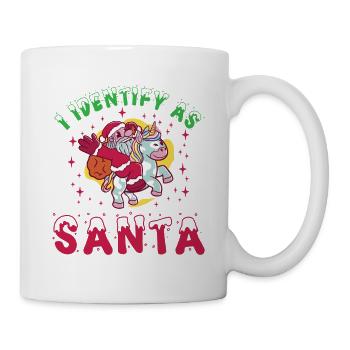 I Identify As Santa 12 - Mug - white - Right