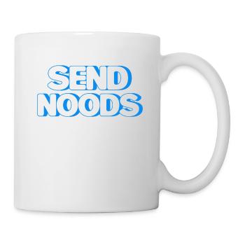 Ramen Nudel Liebhaber Essstäbchen Japanische Nudel - Tasse - Weiß - Rechts