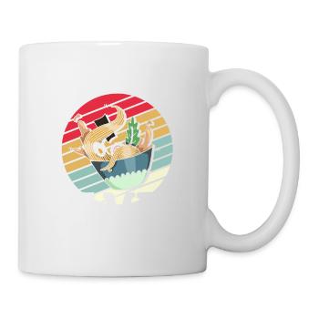 Ramen Noodle Lover Chopsticks Japanese Noodle - Mug - white - Right