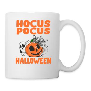 Hokus Pokus mein erstes Halloween mit Familie - Tasse - Weiß - Rechts