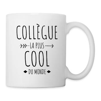 collègue , entreprise , travail , bureau - Mug blanc - blanc - Droite