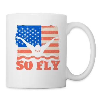 USA Swimming Team Athlete US Swim Aquatic - Mug - white - Right