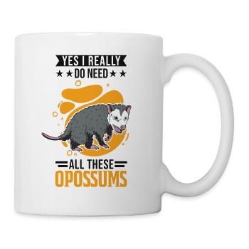 Opossum Gift Possum Marsupial - Mug - white - Right