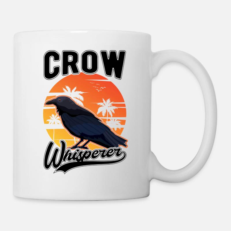 Crows Whisperer Raven Crow Crow Breeder - Mug - white