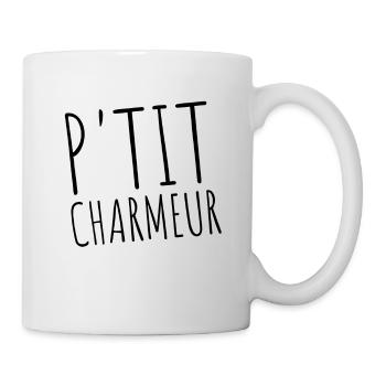 P'tit Charmeur , Bébé , Naissance , Enfant - Mug blanc - blanc - Droite