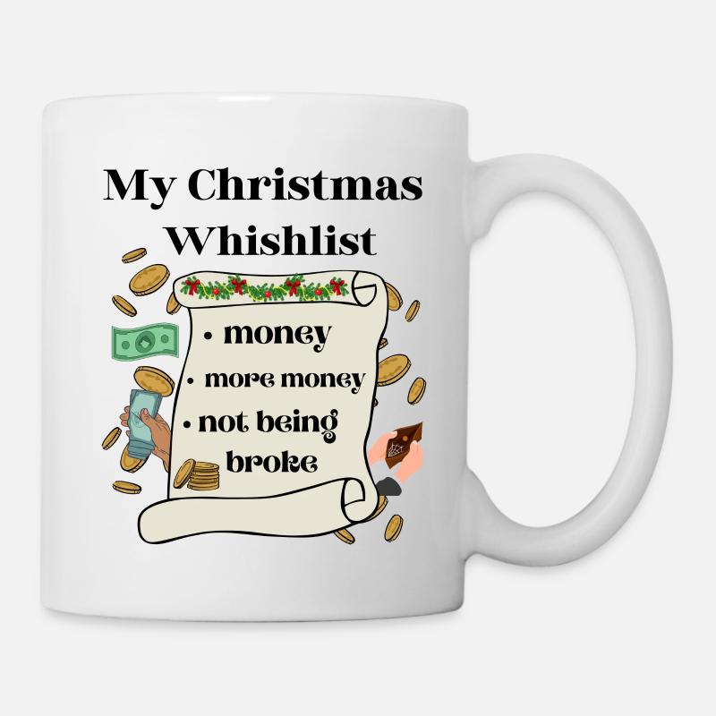 My Christmas Whishlist - Mug - white