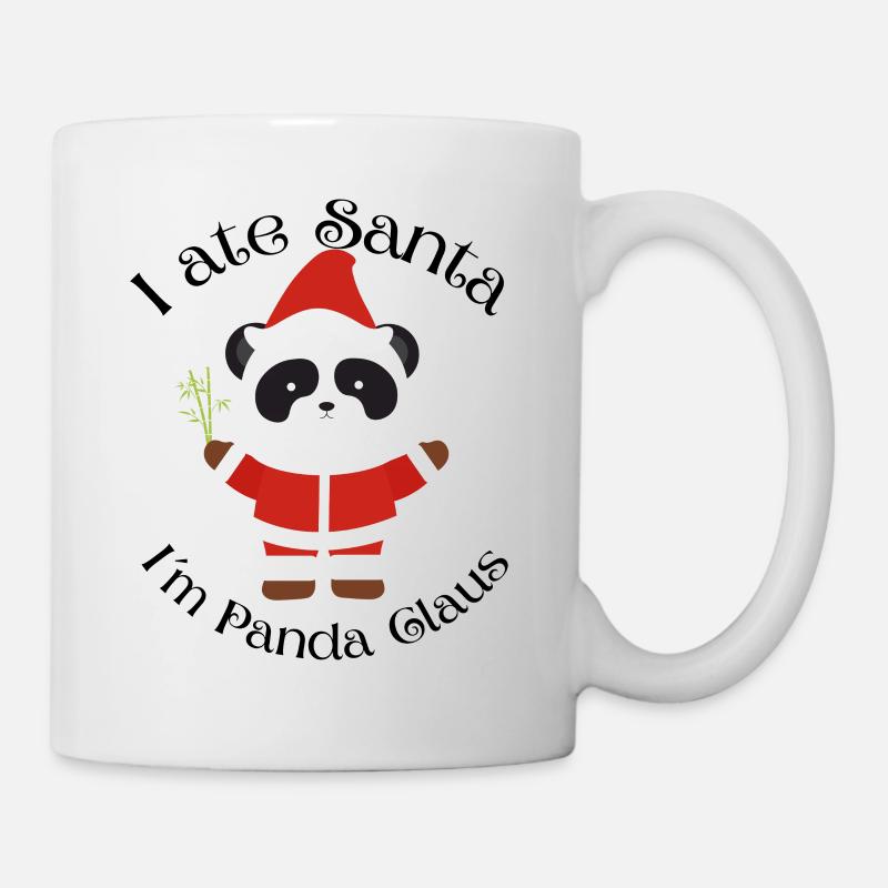 I ate Santa Im Panda Claus - Mug - white