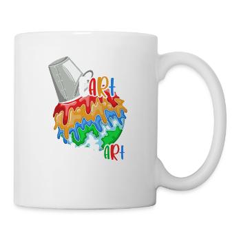 Earth Without Art Is Just Eh - Tasse - Weiß - Rechts