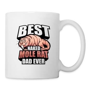 Naked mole rat dad - Mug - white - Right