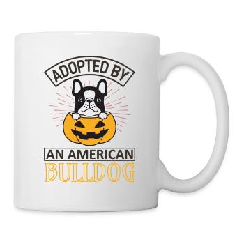 Adopts American Bulldog - Mug - white - Right