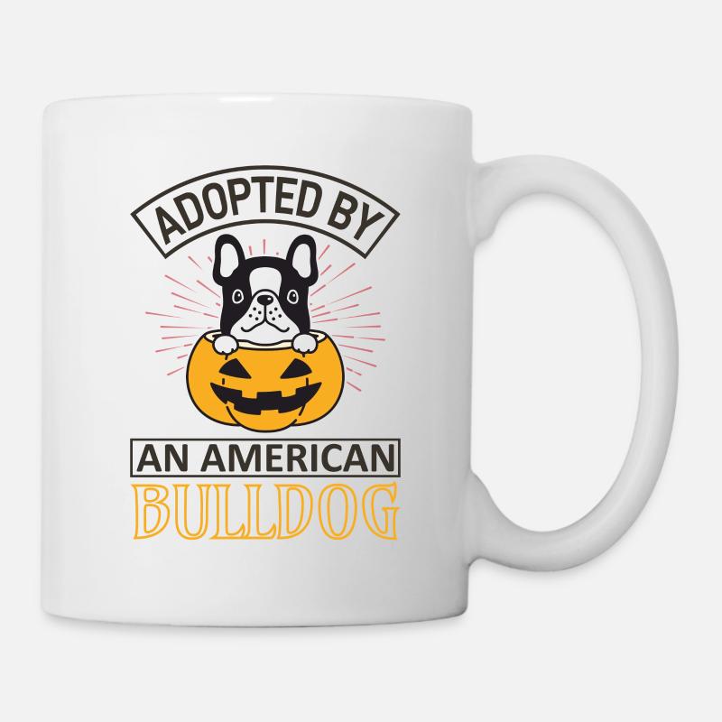 Adopte American Bulldog - Mug blanc - blanc