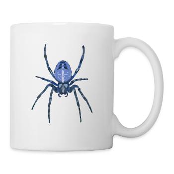 Blue Spider Cross Spider - Mug - white - Right