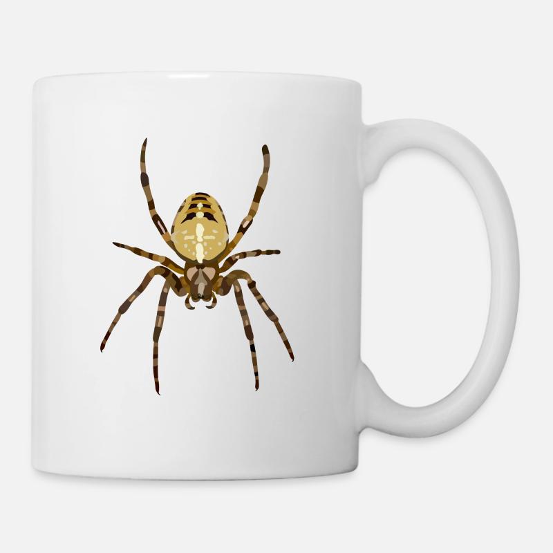 Spinne - Tasse - Weiß