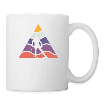 L’avertissement peut spontanément commencer à parler de Biat - Mug blanc - blanc - Droite
