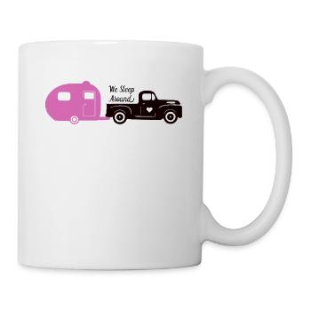 Camping Camper Nature dicton drôle - Mug blanc - blanc - Droite